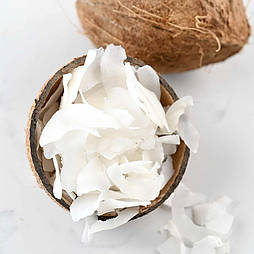 Кокосові чіпси натуральні Calconut, 50 г – декор для десертів