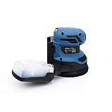 Шліфмашина ексцентрикова Kraft&Dele KD3400 – акумуляторна, 21В, диск 125 мм riven, фото 3