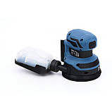 Шліфмашина ексцентрикова Kraft&Dele KD3400 – акумуляторна, 21В, диск 125 мм riven, фото 4