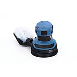 Шліфмашина ексцентрикова Kraft&Dele KD3400 – акумуляторна, 21В, диск 125 мм riven, фото 5