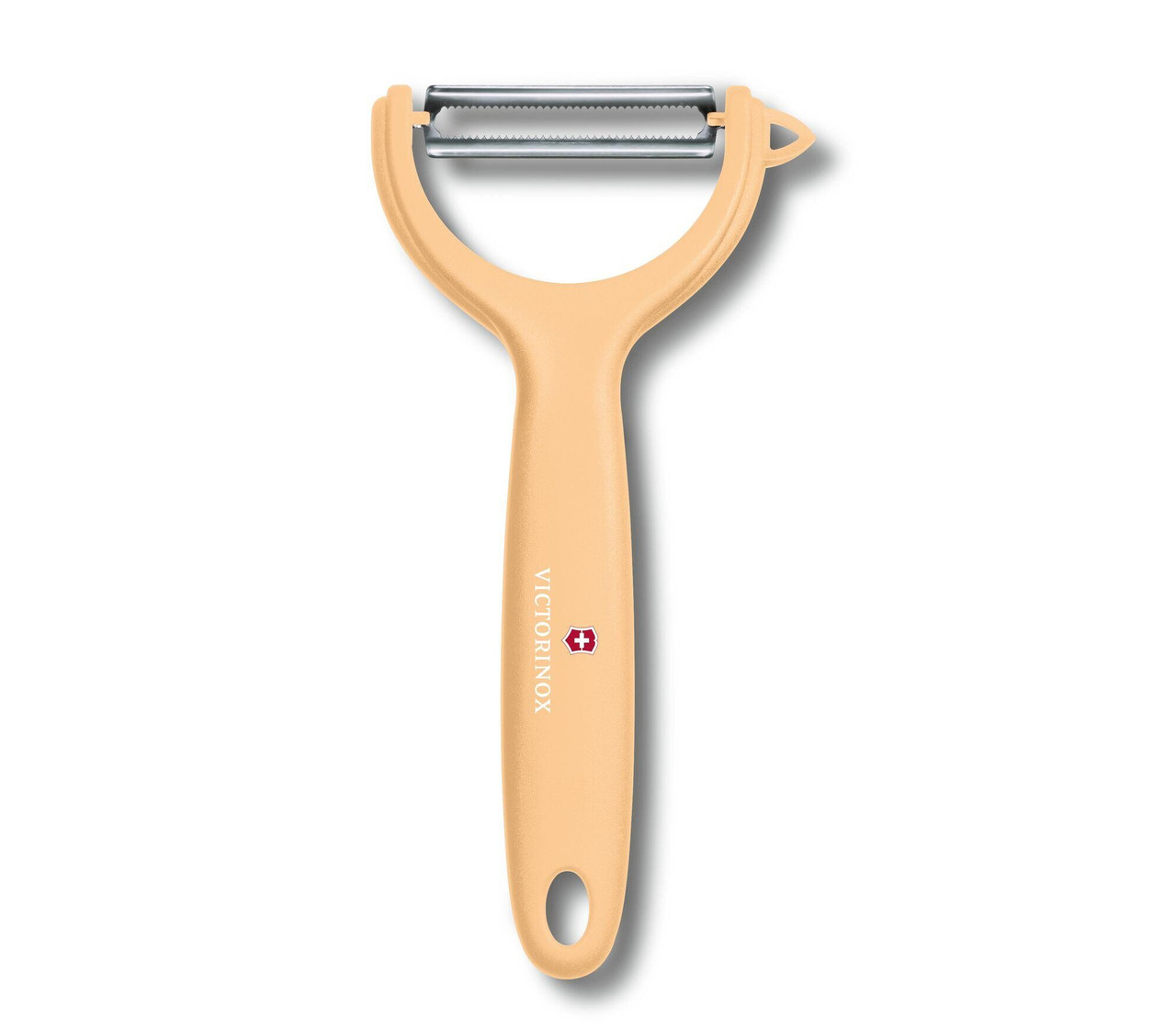 Овочечистка Victorinox для помідорів та ківі, серрейторна РК, світло-оранжева, фото 1