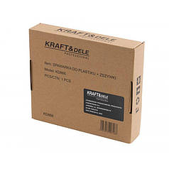 Паяльник для бампера 100 Вт Kraft&Dele KD866 для зварювання пластмасових матеріалів