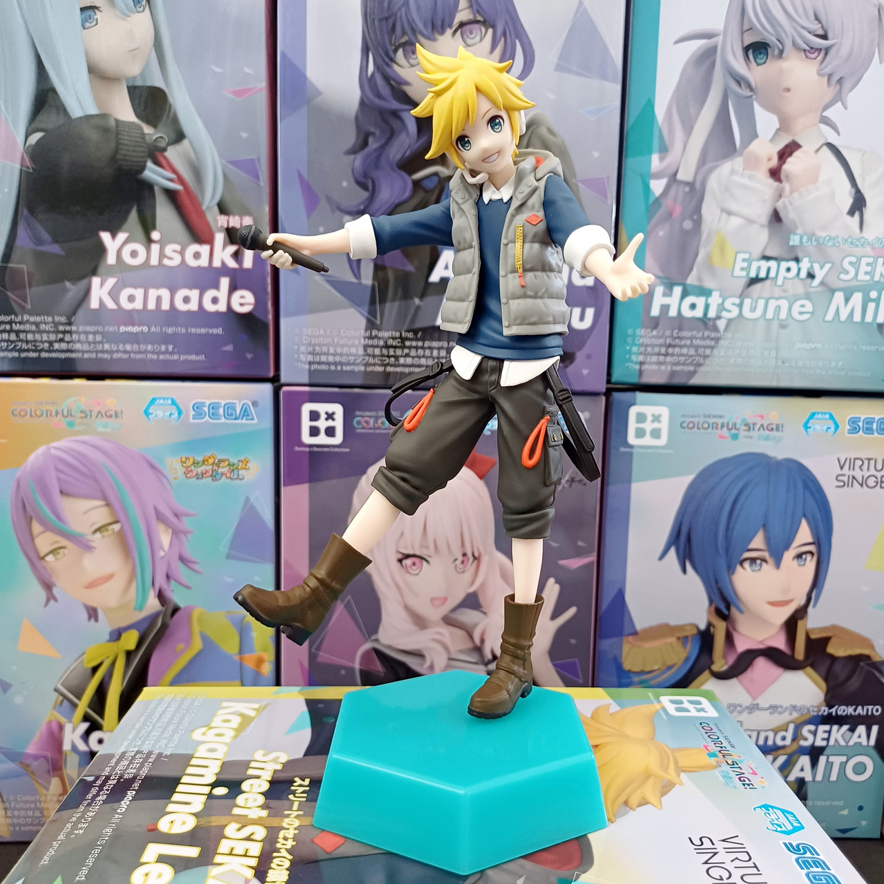 Фігурка Project Sekai: Colorful Stage! feat. Hatsune Miku - Kagamine Len (Sega) / Кагаміне Лен, фото 1