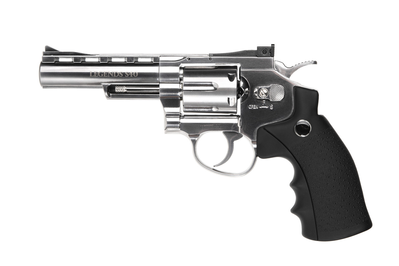 Пневматичний револьвер Umarex Legends S40 4" калібр 4,5 мм, фото 1