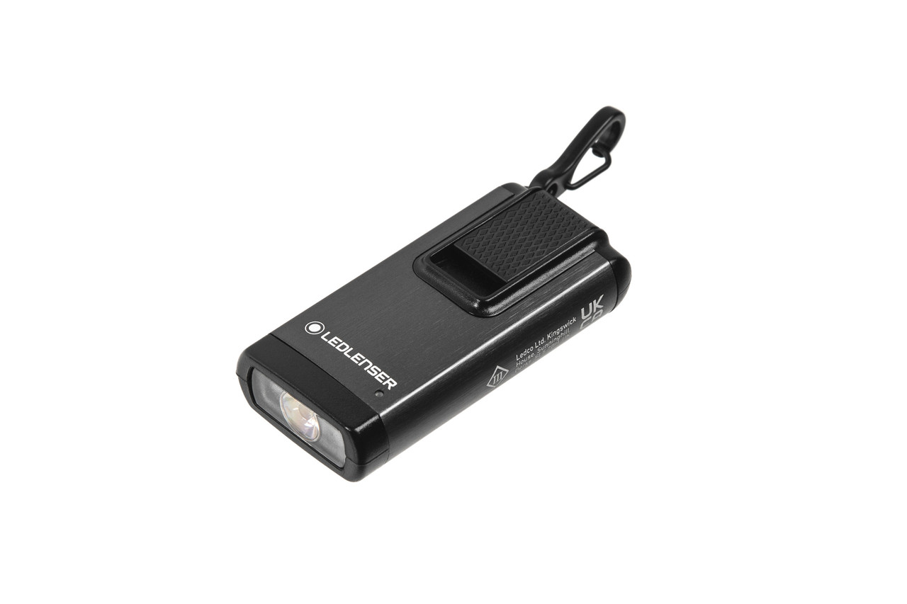 Ліхтар-брелок LedLenser K6R Gray з режимом червоного світла, заряджається, 400/200/20, фото 1