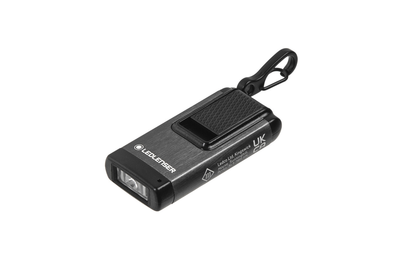 Ліхтар-брелок LedLenser K4R Сірий, заряджаємий, 120/80/20, фото 1