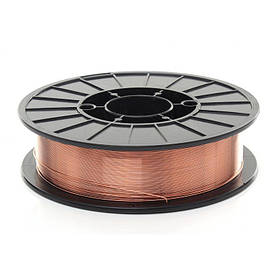 Зварювальний дріт міді гальванічної 1 мм, 12-16 В  Kraft&Dele KD1152 дріт зварювальний riven