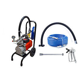 Гідродинамічний розпилювач фарби 3500 Вт Kraft&Dele KD2123 потужний фарбувальний апарат