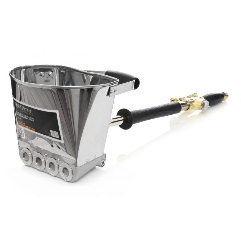 Пневматичний фарбопульт для роботи 3.5л 1'' Kraft Dele KD10346 пістолет пневматичний для фарбування