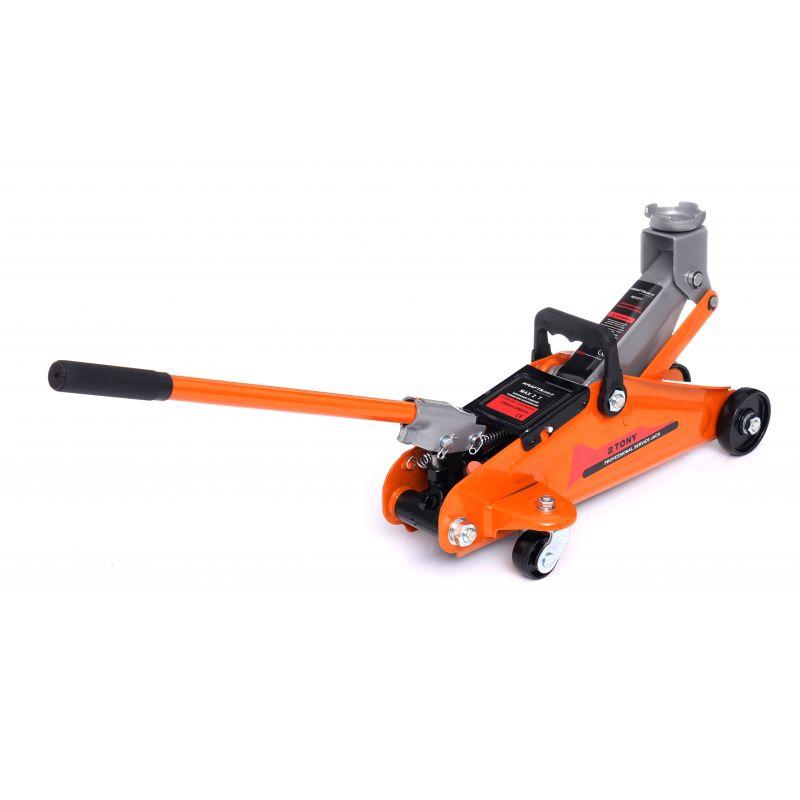 Домкрат підкатний для шиномонтажу 2 т 130-300 мм Kraft Dele KD1377 Домкрат підкатного типу, фото 1