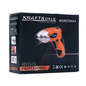 Викрутка 1300 мА·год, 180 об/хв Kraft&Dele KD1575 електрична викрутка