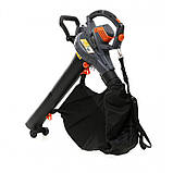 Садова електродувка 3600 Вт Kraft&Dele KD5141 електрична садова повітродувка, фото 2