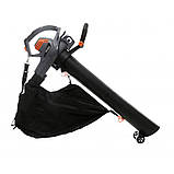 Садова електродувка 3600 Вт Kraft&Dele KD5141 електрична садова повітродувка, фото 3