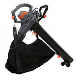 Садова електродувка 3600 Вт Kraft&Dele KD5141 електрична садова повітродувка, фото 4