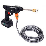 Потужна акумуляторна мийка високого тиску 2 АКБ по 68V Kraft&Dele KD663 акумуляторна мийка riven, фото 3