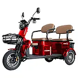 Електричний трайк Crosser «TR-4 VAGON» 1000W, 72V 24Ah, фото 2