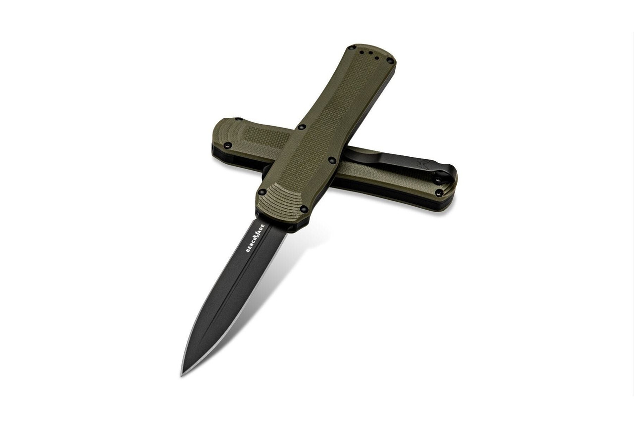 Ніж Benchmade "Autocrat Olive", OTF, Auto, фото 1