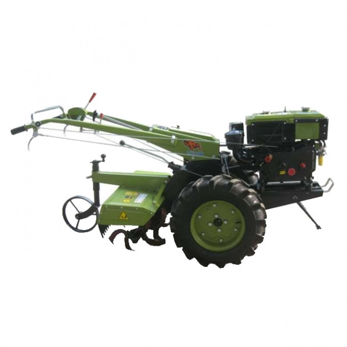 Мотоблок Дизельний ZUBR PLUS JR-Q78-БП 8 к. с. (Ручний стартер + Фреза), фото 1