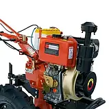 Мотоблок дизельний Zubr НТ-135E Електростартер, фото 6