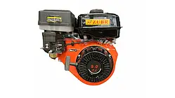 Двигун Зубр 177F бензиновий 9 к.с. вал 25.00 мм - шліцьовий