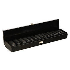 Набір ударних головок Kraft&Dele KD11769 1/2» 15 шт 10-32 мм у кейсі