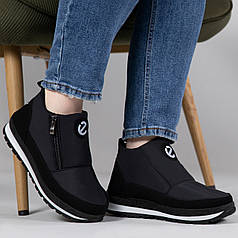 Дутики жіночі з хутром на замок (ЕС 5)