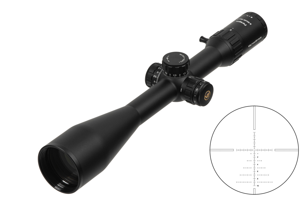 Оптичний приціл Vector Optics Paragon 6-30x56 (30 мм) illum. SFP GenII, фото 1