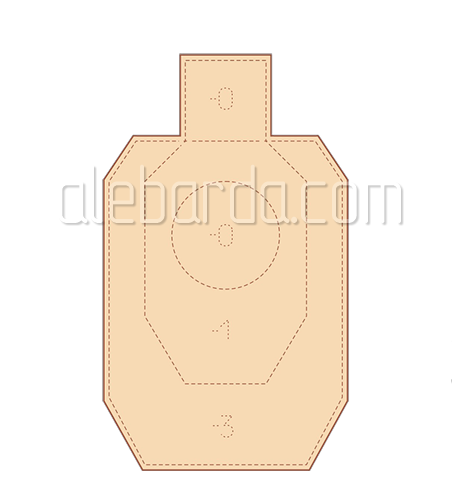 Мішень IDPA міні, фото 1