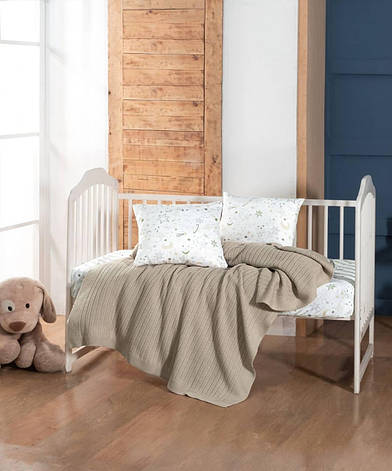 Постільна білизна для новонароджених First Choice Baby Excellent Set - Stellar Beige, фото 1