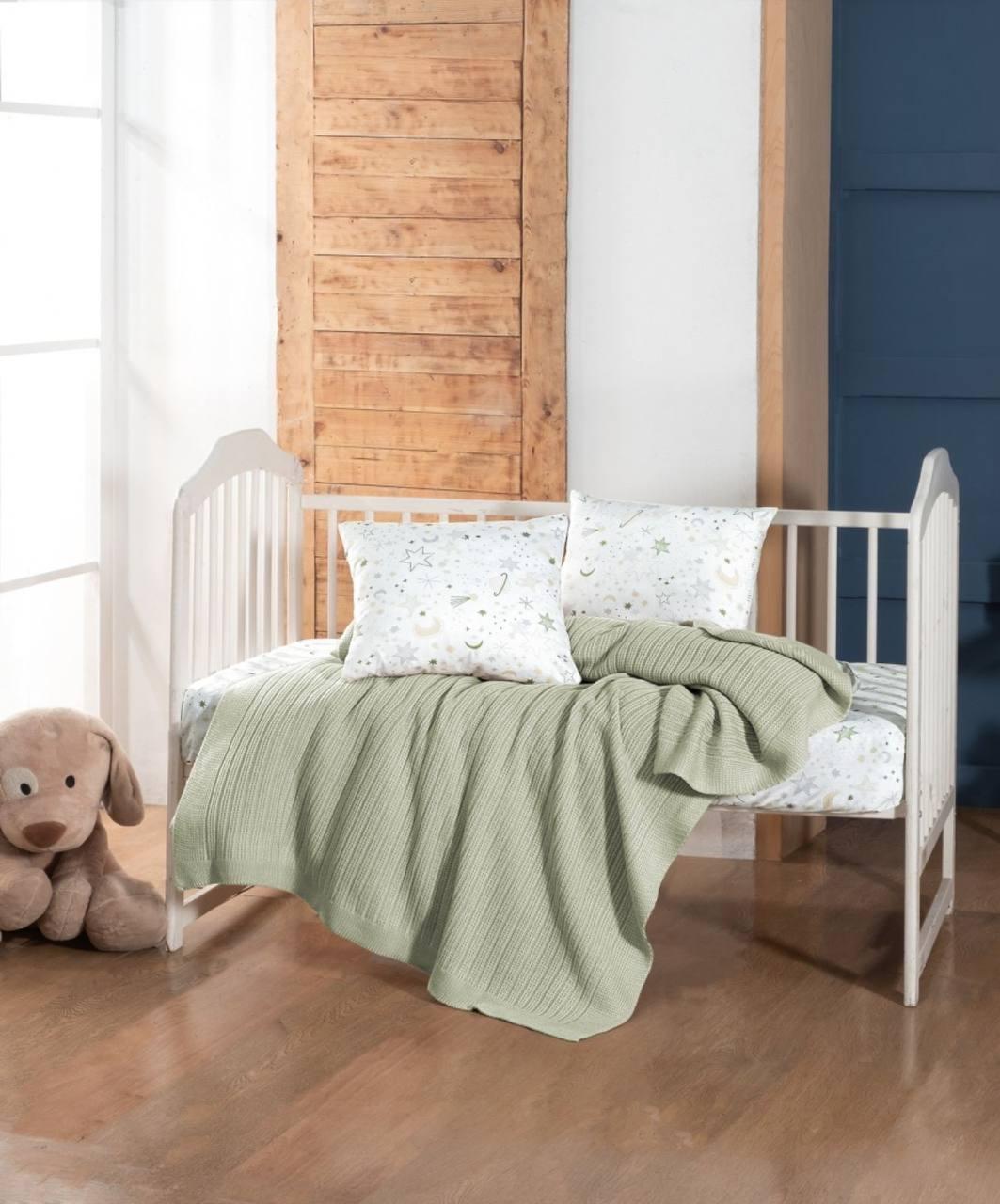 Постільна білизна для новонароджених First Choice Baby Excellent Set - Stellar Green