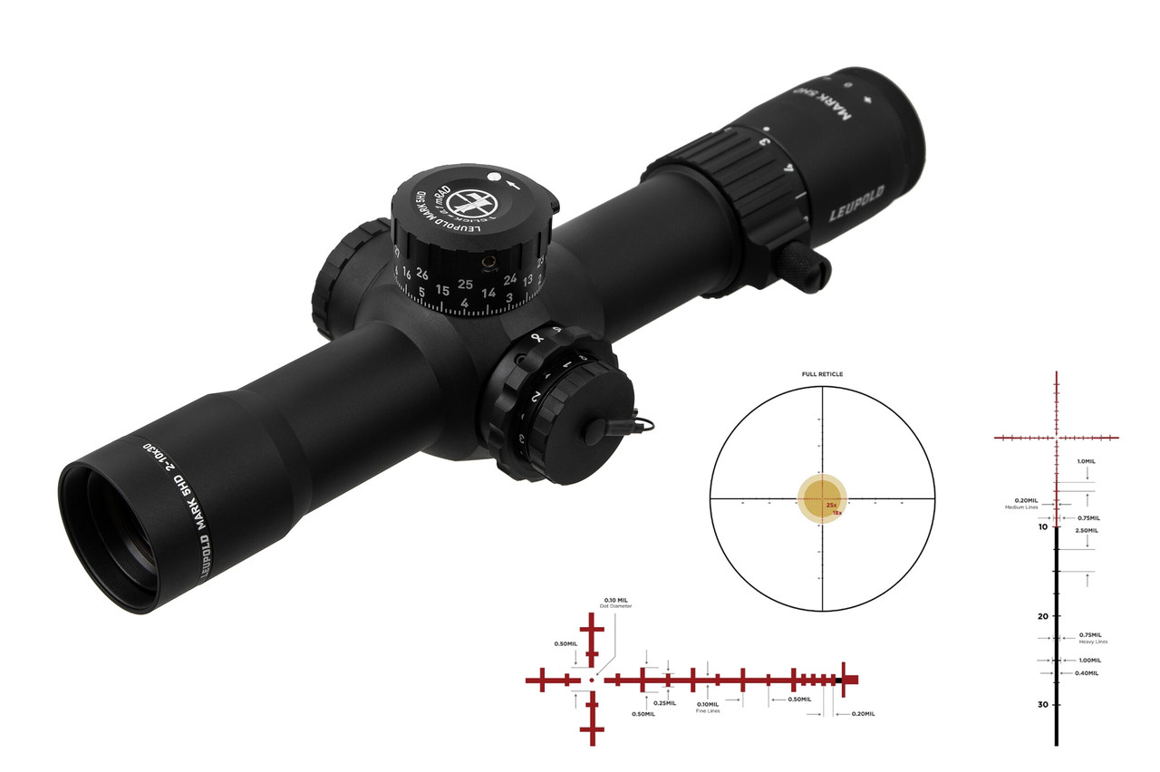 Оптичний приціл LEUPOLD Mark 5HD 2-10x30 (35mm) M5C3 FFP Illum. TMR, фото 1