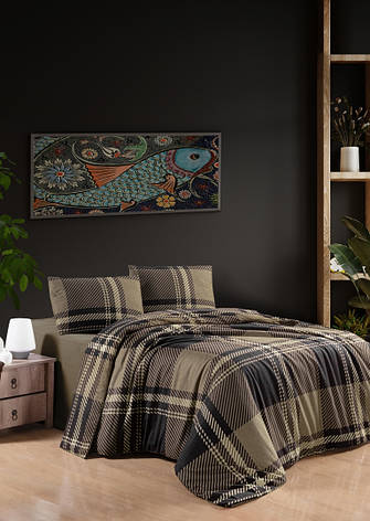 Постільна білизна First Choice Flanel - Veldor Brown, фото 1