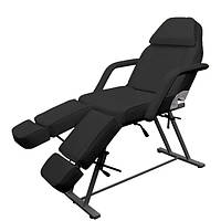 Педикюрно-косметологічна кушетка 240 Чорна