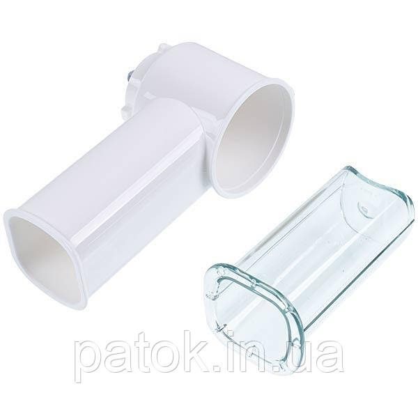 Корпус для терок з штовхачем для м'ясорубки Moulinex SS-989859, фото 1