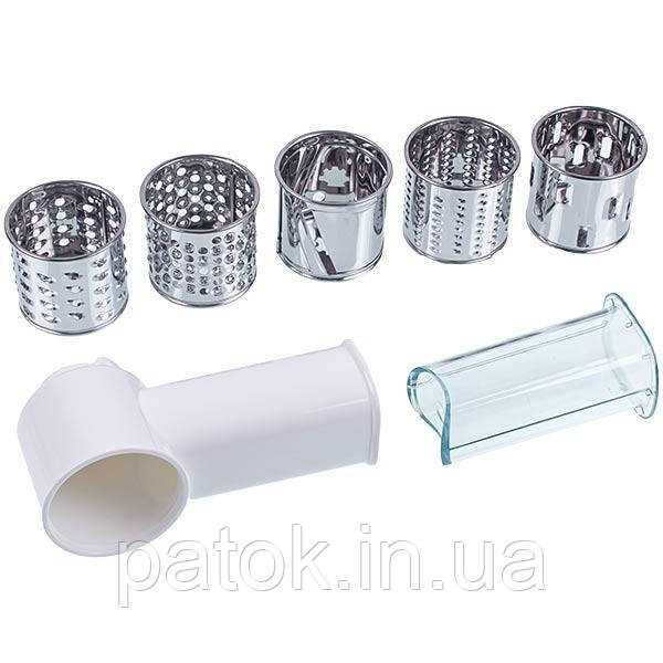 Комплект насадок овочерізки для м'ясорубки Moulinex XF990101 (6 барабанчиков і корпус)