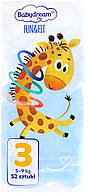 Підгузники Babydream Fun&Fit Польща 3 (4-9кг) 52шт