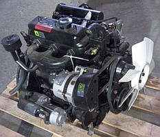 Двигун для мінітрактора KM385BT 3 циліндра, 4такт. 24 к. с., водяне охолодження