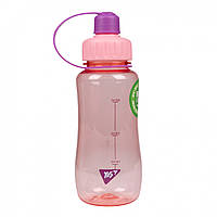 Пляшка для води (пластикова, рожева, 600 мл) Yes Fusion