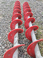 Вересень 2025 р. Житомирська обл. Накладка для захисту шнека Завантажувача сівалок РШ-250 Заводу Кобзаренка