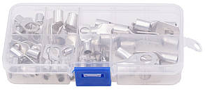 Наконечники кабельні кільцеві луджені у наборі 60 шт