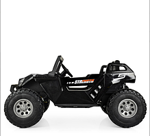 Потужний дитячий електромобіль-джип Bambi M 4170EBLR-2, чорний, 24V, 4WD, фото 4