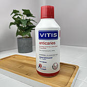 Ополаскиватель VITIS Anticaries с фторм 500 мл -  від карієсу та для комплексного догляду