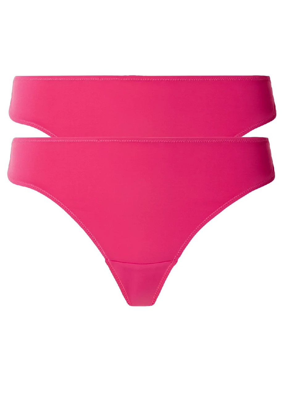 Стрінги мереживні жіночі 2шт. малинові