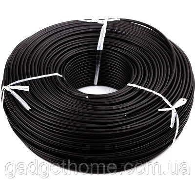 ТОП! Кабель силовий PV кабель 4 мм, black, 200м=1бхт HiSmart (NV820092) - (gHome), фото 1