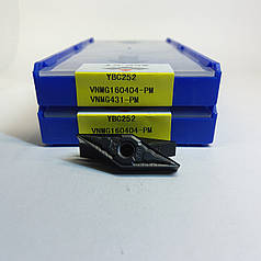 VNMG160404-PM YBC252 ZCC.CT (Сталь) Твердосплавна пластина