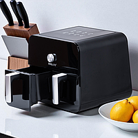 Аерогриль фритюрниця Sokany SK-10008 10л конвекція 1800Вт смаження гриль картопля м'ясо випічка без олії