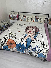 Велюрова постільна білизна Півтоспальний розмір, фото 3