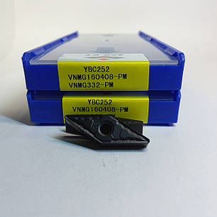 VNMG160408-PM YBC252 ZCC.CT (Сталь) Твердосплавна пластина, фото 1