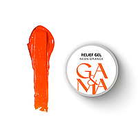 Relief Gel Neon Orange / Рельєф Гель Неоново-помаранчевий