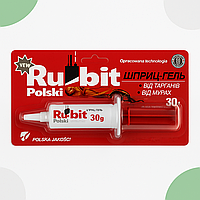 Рубіт Rubit Polski шприц-гель проти тарганів і мурах, 30 г